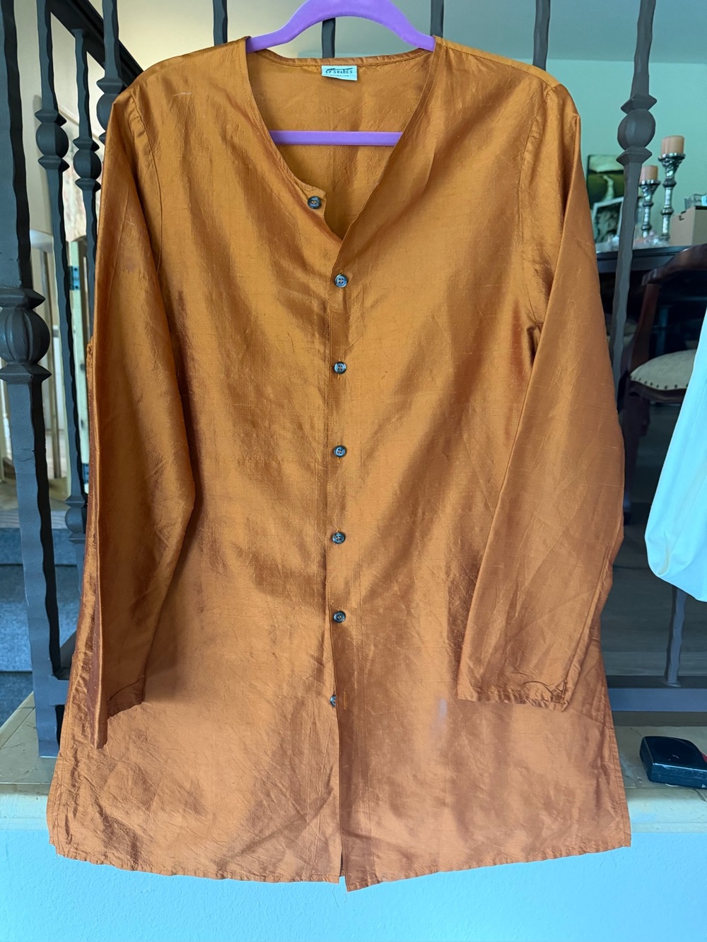 CP Shades Silk Blouse